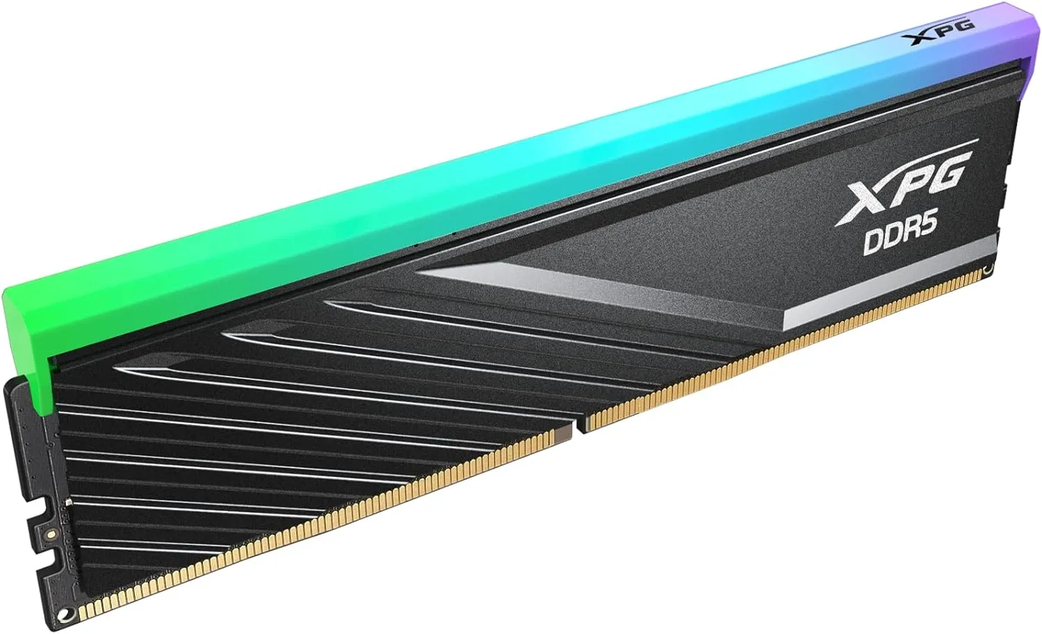XPG Lancer Blade RBG DDR5 6000MHz CL30 32GB (2x16GB) PC5-48000 RAM 288-Pins UDIMM Desktop Memory Kit Black Heatsink(AX5U6000C3016G-DTLABRBK)