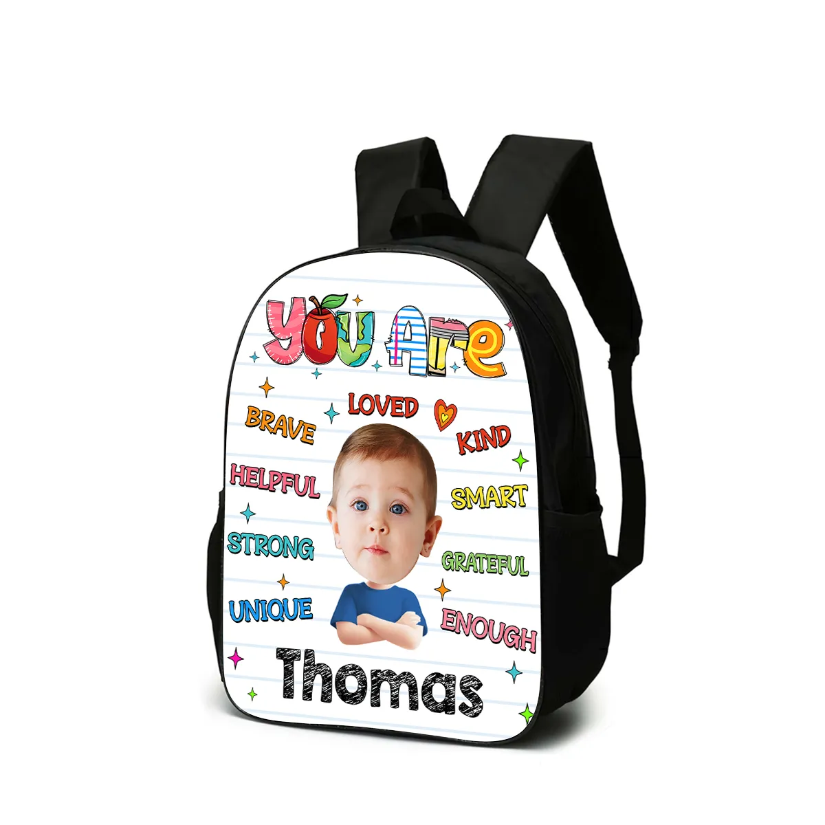 You Are kind - Personalized Kids Backpack - Birthday Gift - School Bags For Children & Toddlers