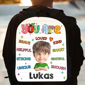 You Are kind - Personalized Kids Backpack - Birthday Gift - School Bags For Children & Toddlers