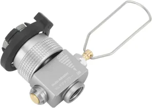 Z15 Gas Canister Refill Adapter, Portable Outdoor Gas Saver Camping Canister Vent Valve for Camping, Hiking, Fishing