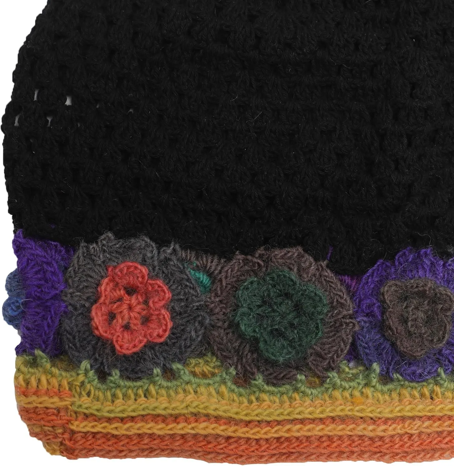 ZLYC Women Cotton Crochet Slouchy Beanie Hat Handmade Knit Summer Skull Cap